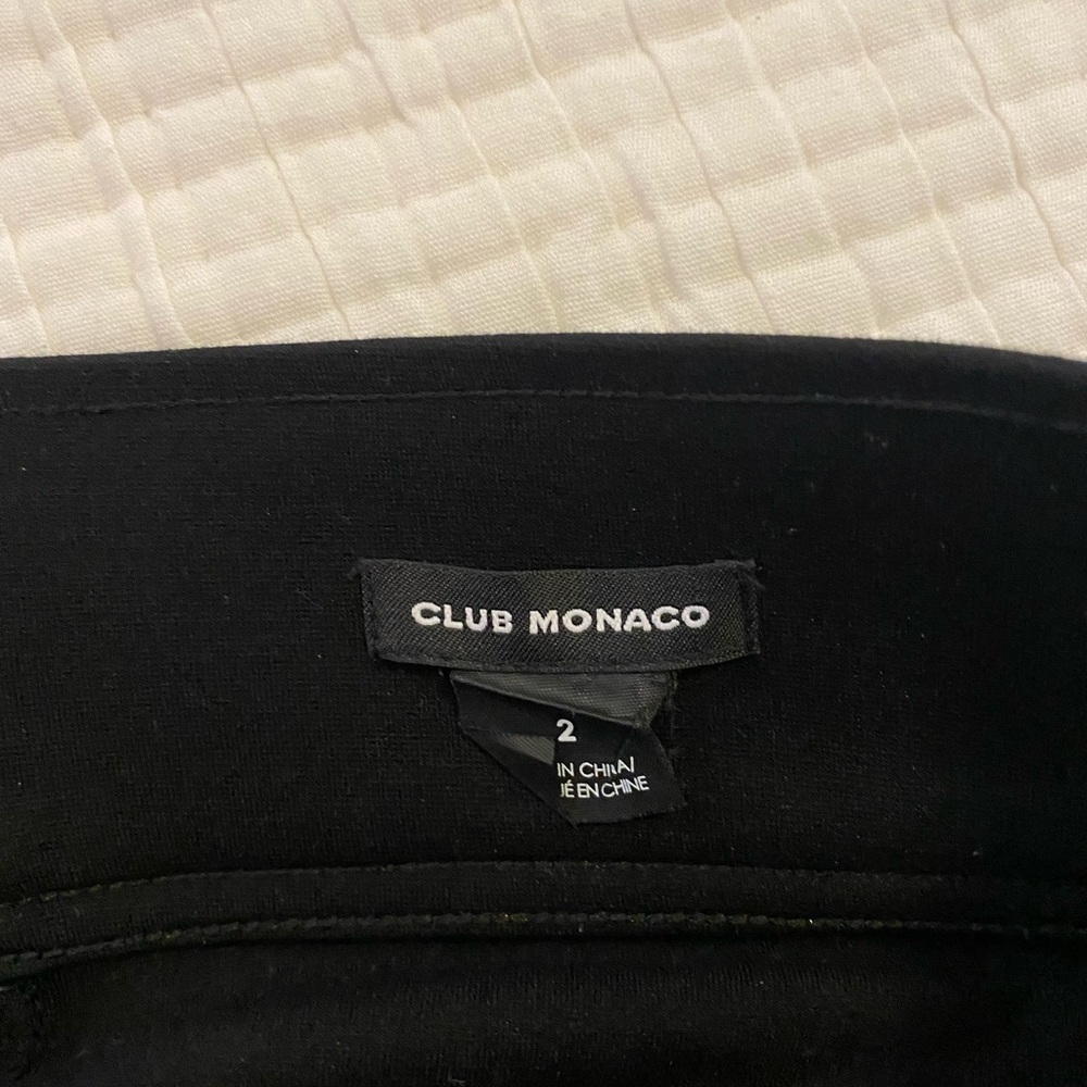 Club Monaco leather pants